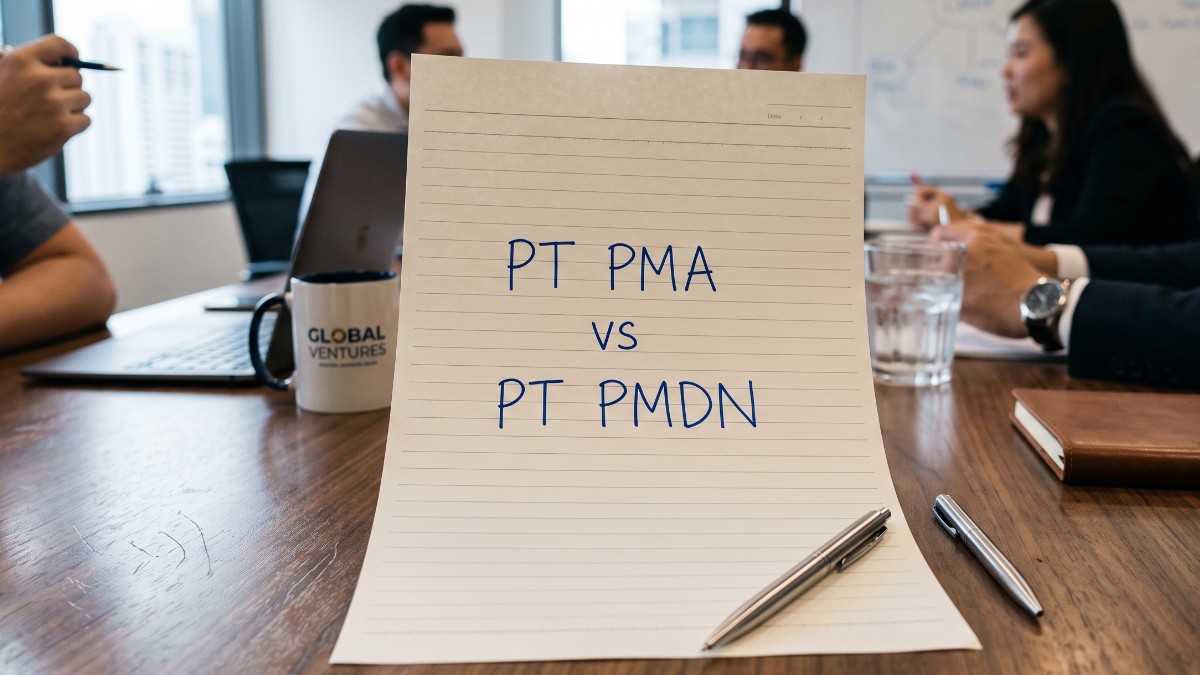 PT Perorangan, PMDN, PMA